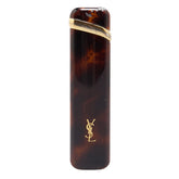 イヴ サンローラン YSLロゴ ガスライター ライター ゴールド ブラウン メッキ レディース YVES SAINT LAURENT 【中古】